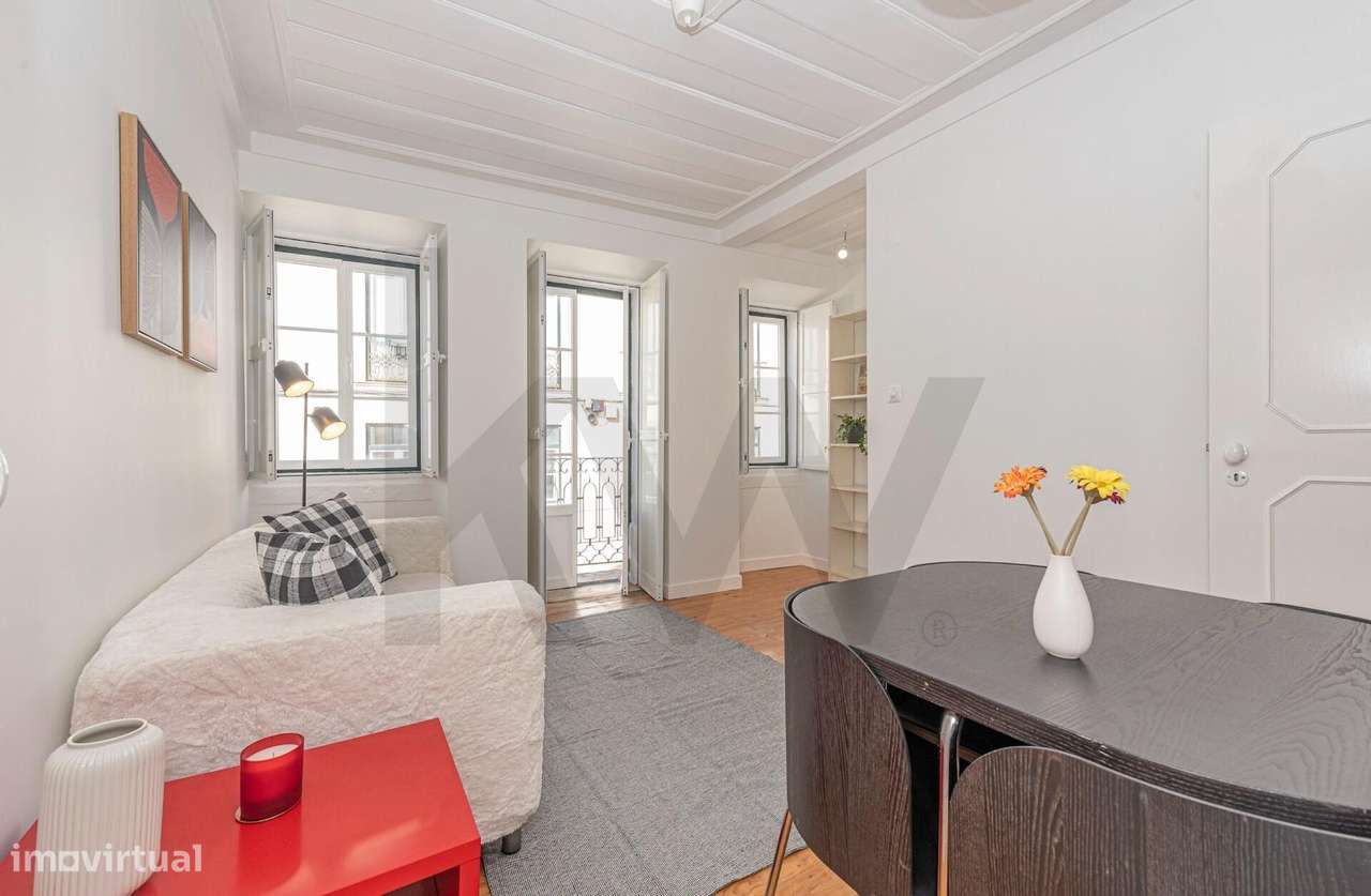 ARRENDA: T2 MOBILADO * TERRAÇO * PRAÇA DAS FLORES - Grande imagem: 5/25