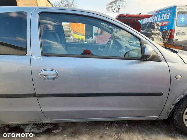 OPEL CORSA C DRZWI PRAWY PRAWE PRZÓD PRZEDNIE 4AU Z163 WERSJA 3-DRZWIOWA - 10