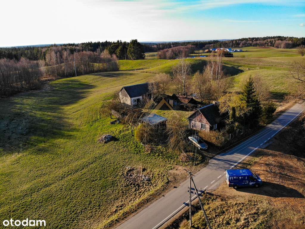Dwie działki, świetny dojazd - Pełny obrazek: 1/15