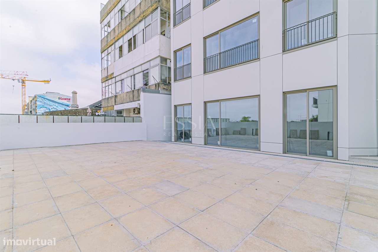 T2 Terraço 80m2 Vista Rio Douro | T2 Av República | T2 metro de Gaia-0