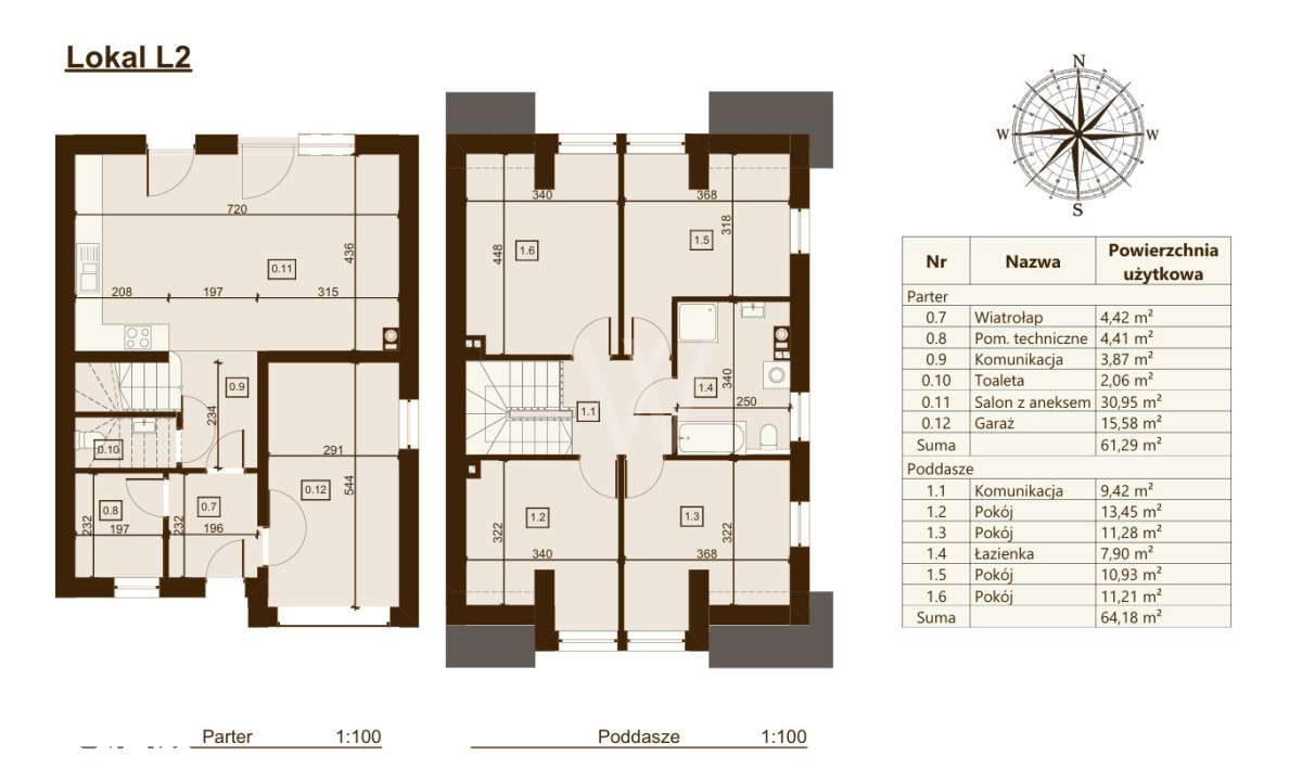 Lipowa Park IV – Gotowe bliźniaki 130 m² | 3/8-16