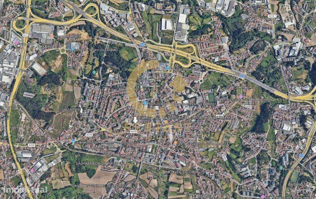 Terreno para construção de 6 apartamentos de tipologia T1 e T2-21