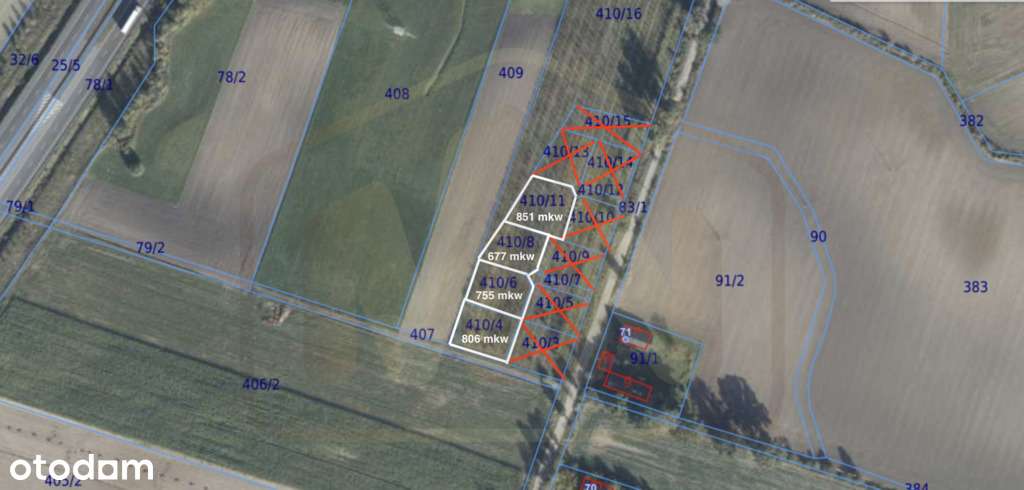 Działki budowlane Mórkowo - Pełny obrazek: 4/6