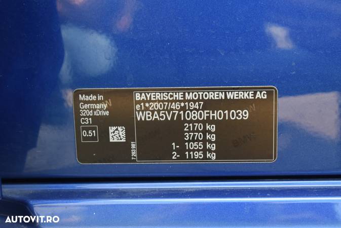 BMW Seria 3 320d xDrive AT M Sport - 21