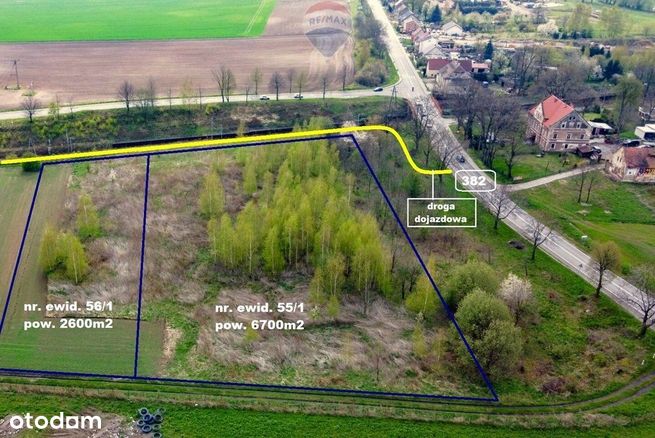 Na sprzedaż działka produkcyjno-usługowa, 9.300 m²