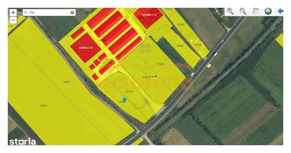 Teren de vanzare in Iclod  DN1  7000m² - Imagine principală: 3/3