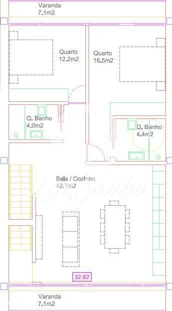 Apartamento Duplex em Barcelos - Grande imagem: 4/25