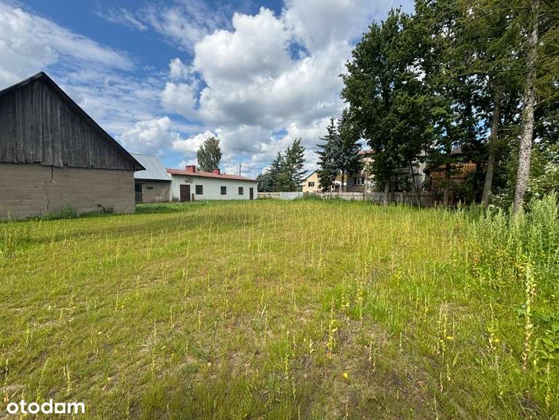 Duża zabudowana działka w mieście Brok-3