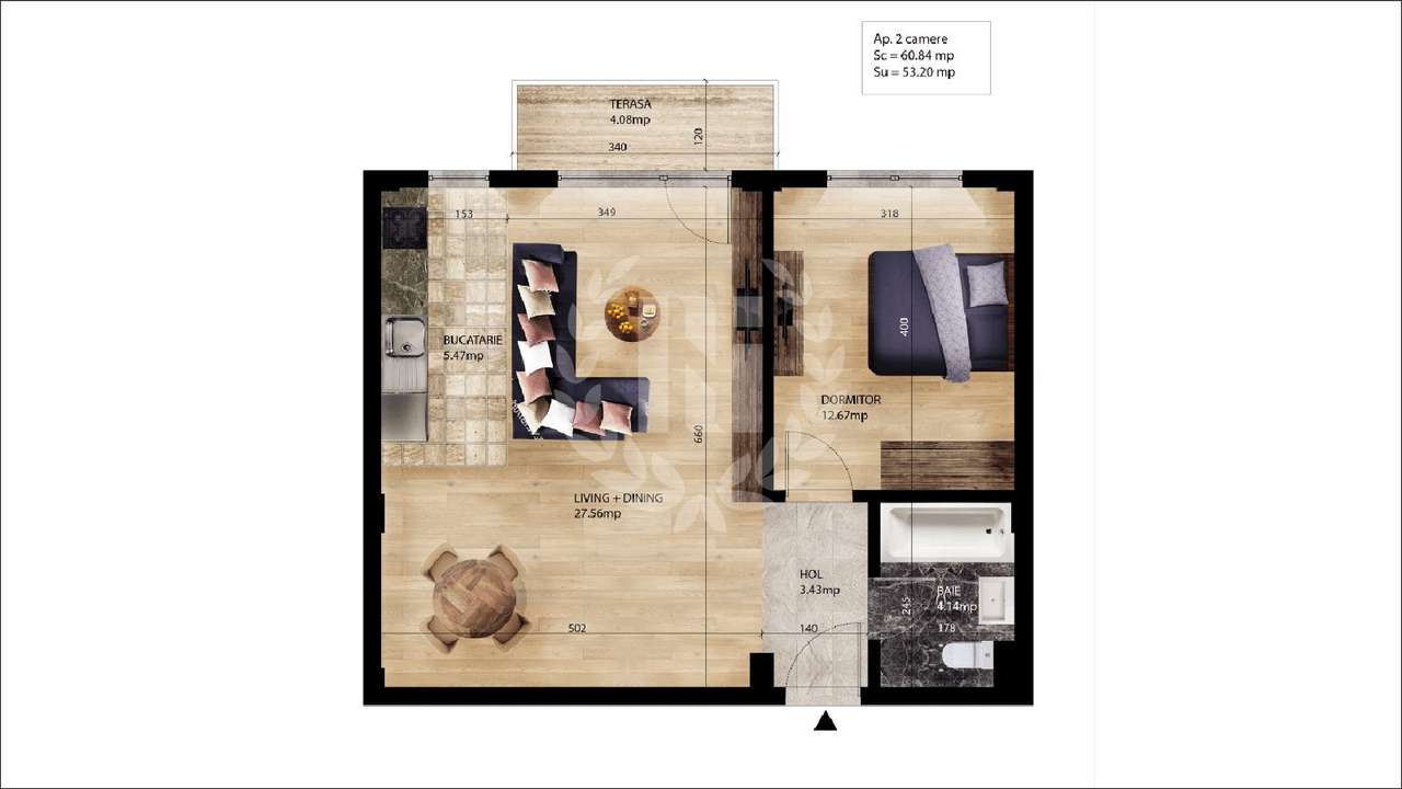 Apartament 2 camere Pantelimon | Bloc Finalizat — fotografia 1