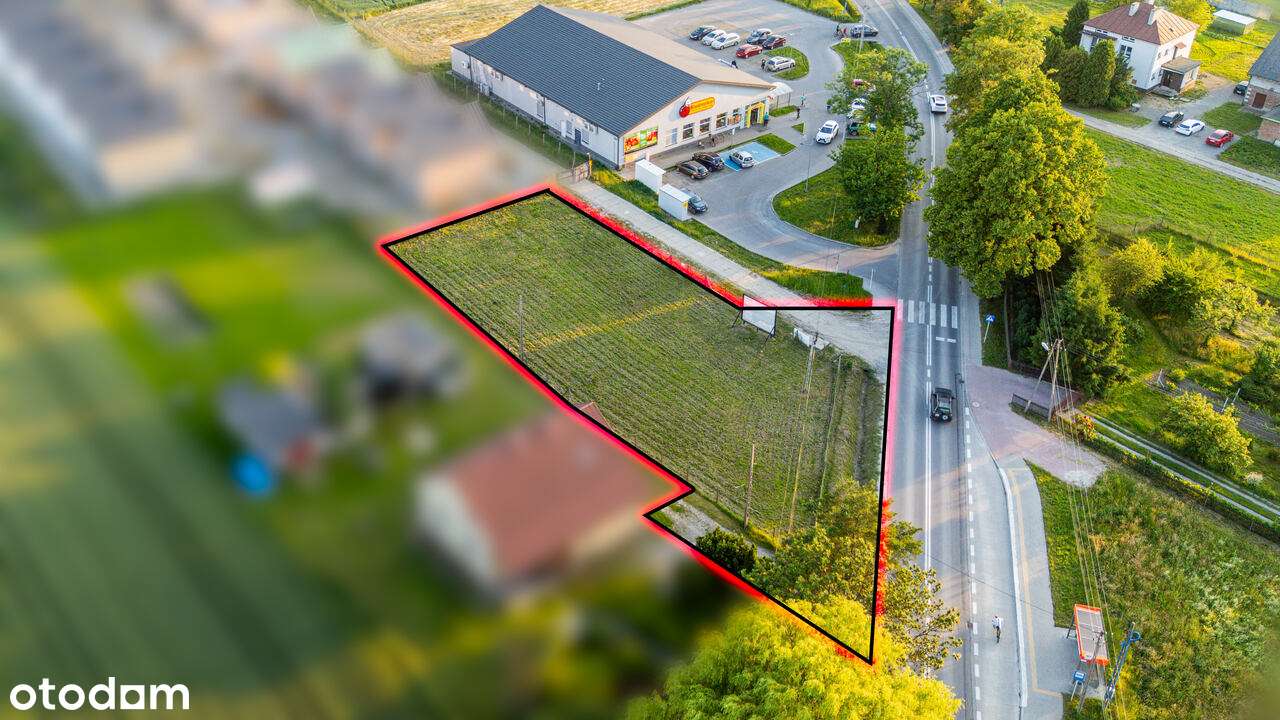 Działka pod budynek handlowo-usługowy - Pełny obrazek: 3/4