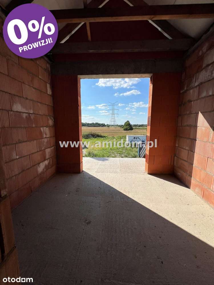 Nadbiel, dom wolnostojący w budowie, działka1420m-16