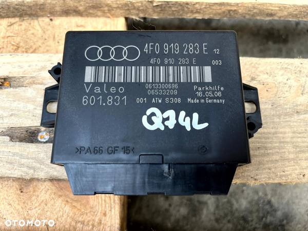 AUDI Q7 4L STEROWNIK MODUŁ PDC CZUJNIKÓW PARKOWANIA PARKTRONIC 4F0919283E - 1