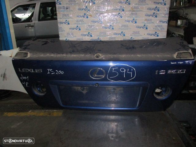 Peça - Porta Da Mala Mala594 Lexus Is200 2001 4P Azul