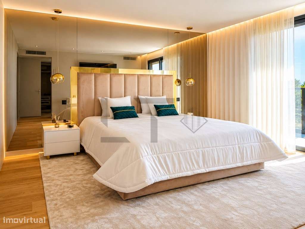 Penthouse T3 com Terraço e Piscina Privada com plena Vista Mar e da...-9