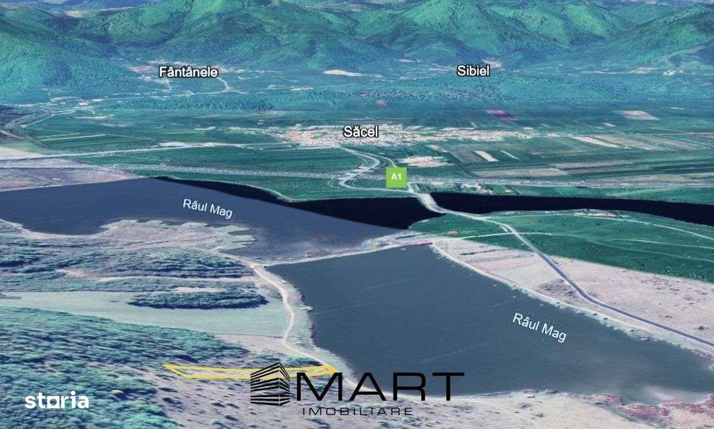 Teren extravilan 3200mp lac Sacel - Imagine principală: 5/7