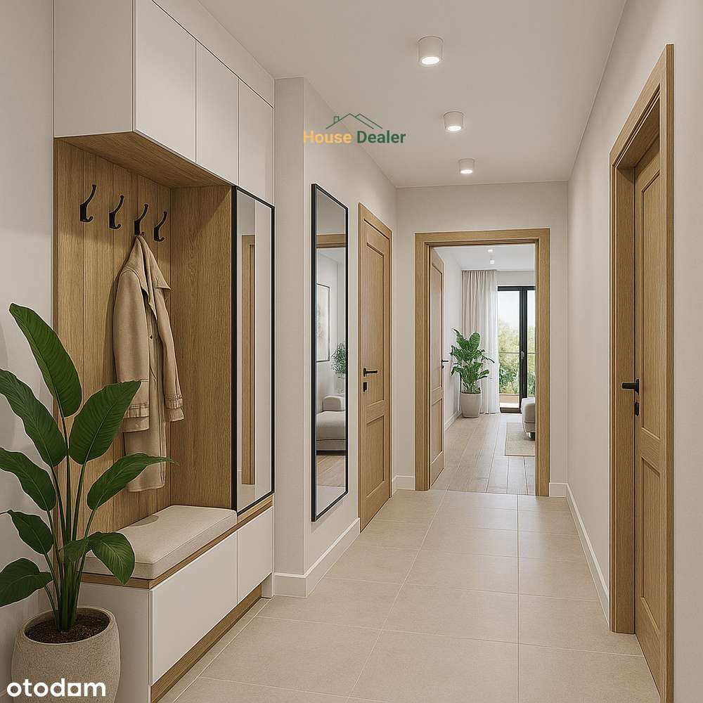 Przestronne mieszkanie z balkonem 4 pokoje 76m2-4