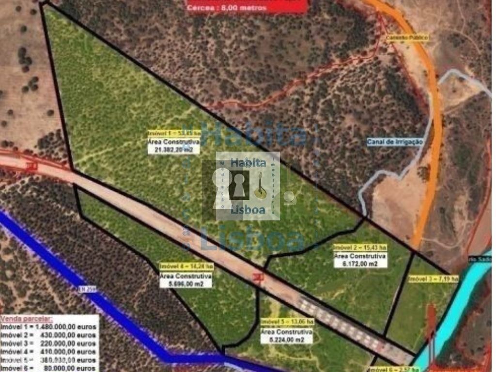 Terreno misto -viabilidade construção aldeamento de T1 a T4