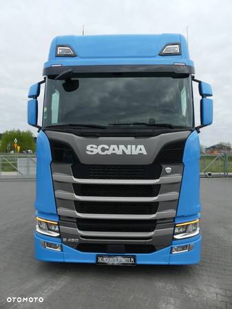 Scania S450 / EURO 6  / RETARDER / LOW DECK / KLIMATYZACJA POSTOJOWA / - 15