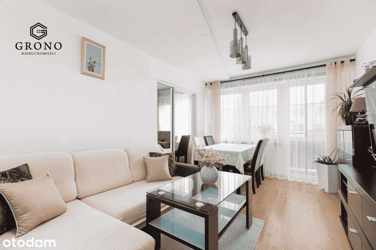 Nowoczesne 4-pokojowe mieszkanie 58 m² z balkonem.-6