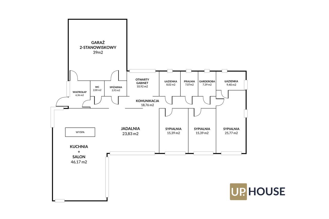 Przestronny dom parterowy - cisza i spokój w doskonałej lokalizacji.-19