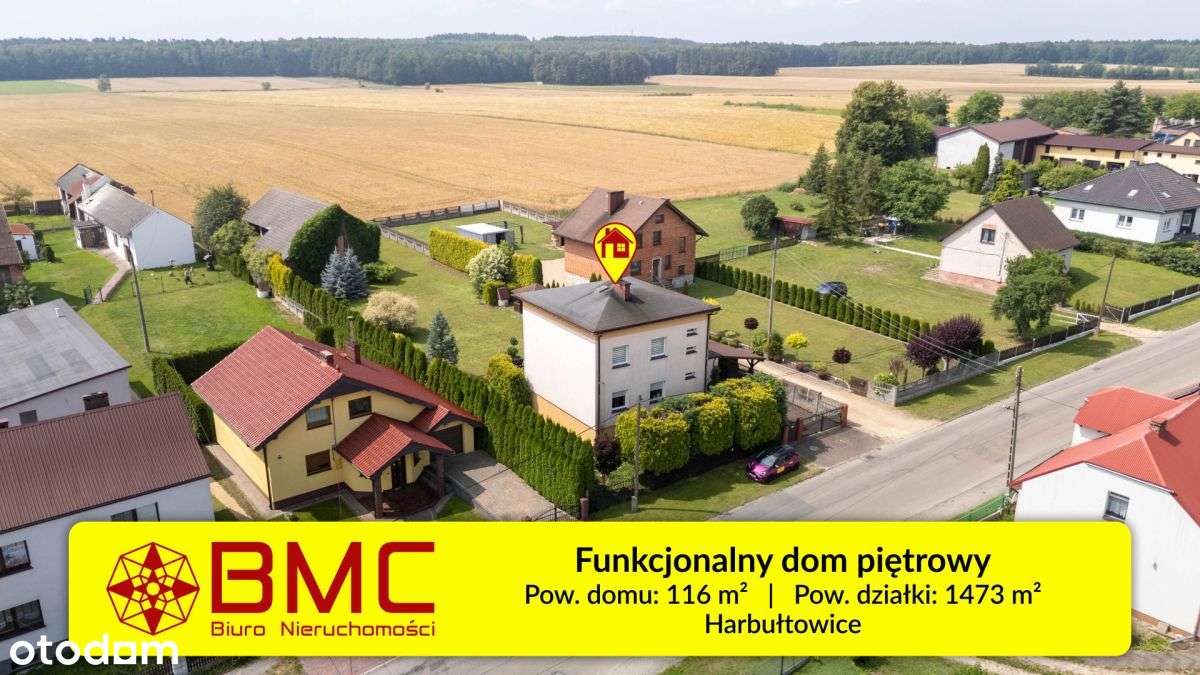 Funkcjonalny dom piętrowy - Harbułtowice