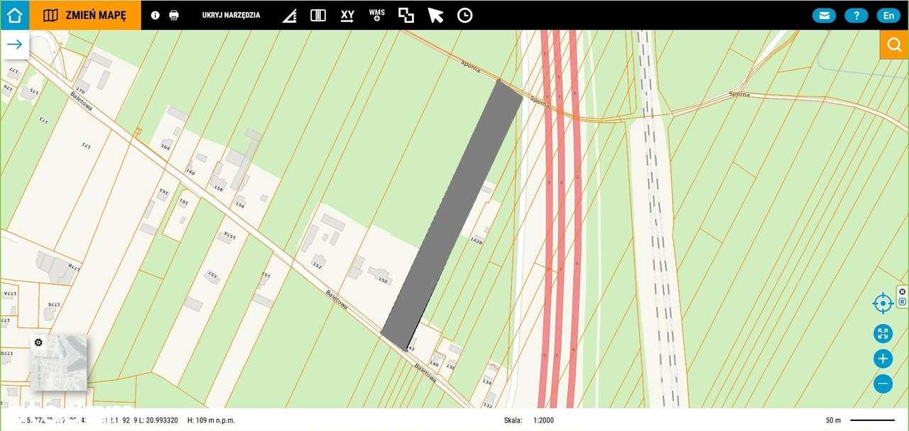 Warszawa Ursynów przy ul.Baletowej z WZ-2