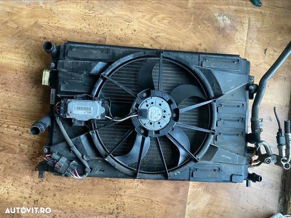 Ventilator Electroventilator Complet cu Modul VW Golf 6 PLUS 1.2 TSI CBZA CBZB 2008 - 2014 Cod 1K0121203AN 1K0121205AF 3135103803 1137328616 - 1