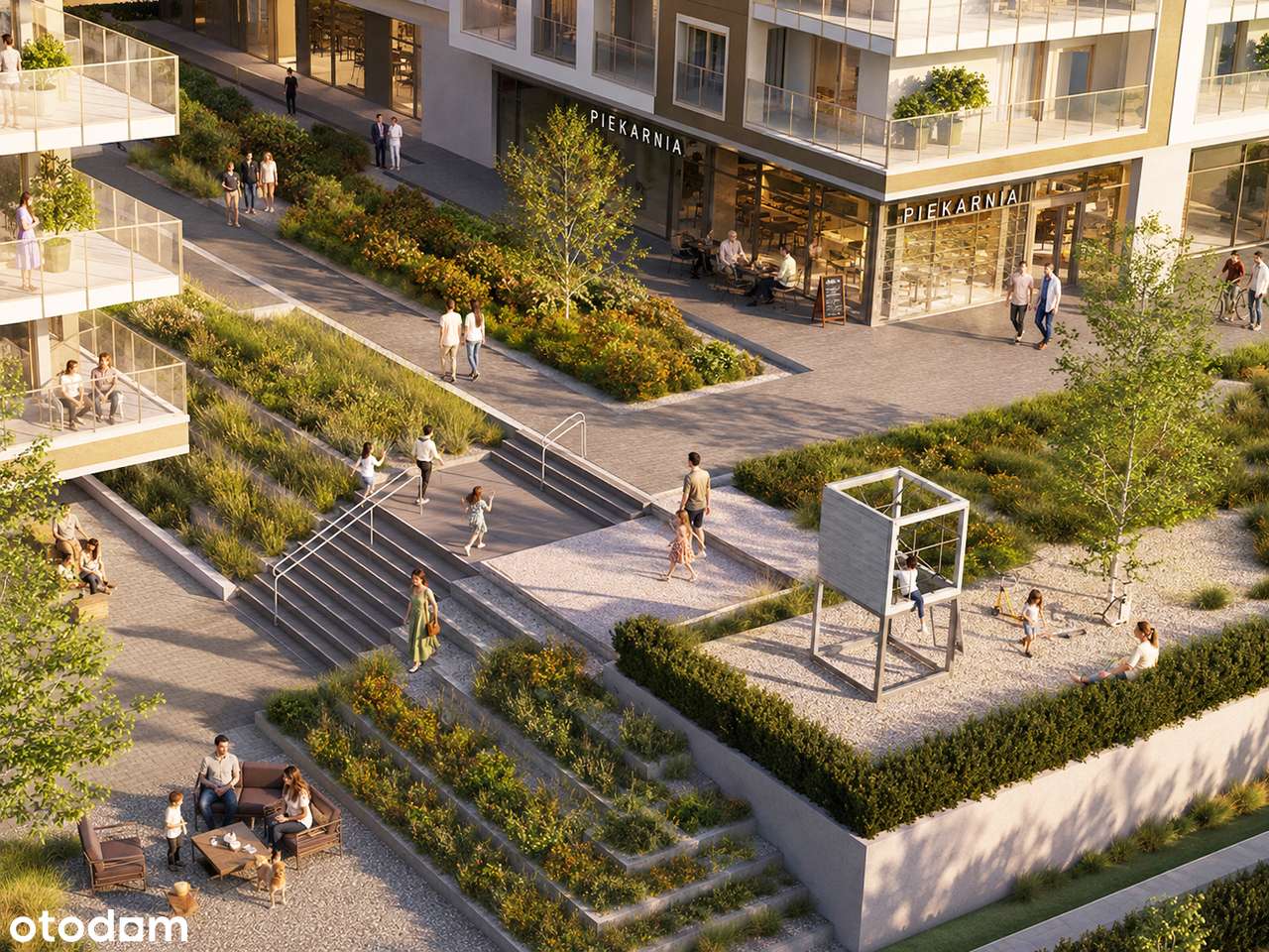 2-pokojowe mieszkanie 43m2 + loggia Bez Prowizji (lokal 72)