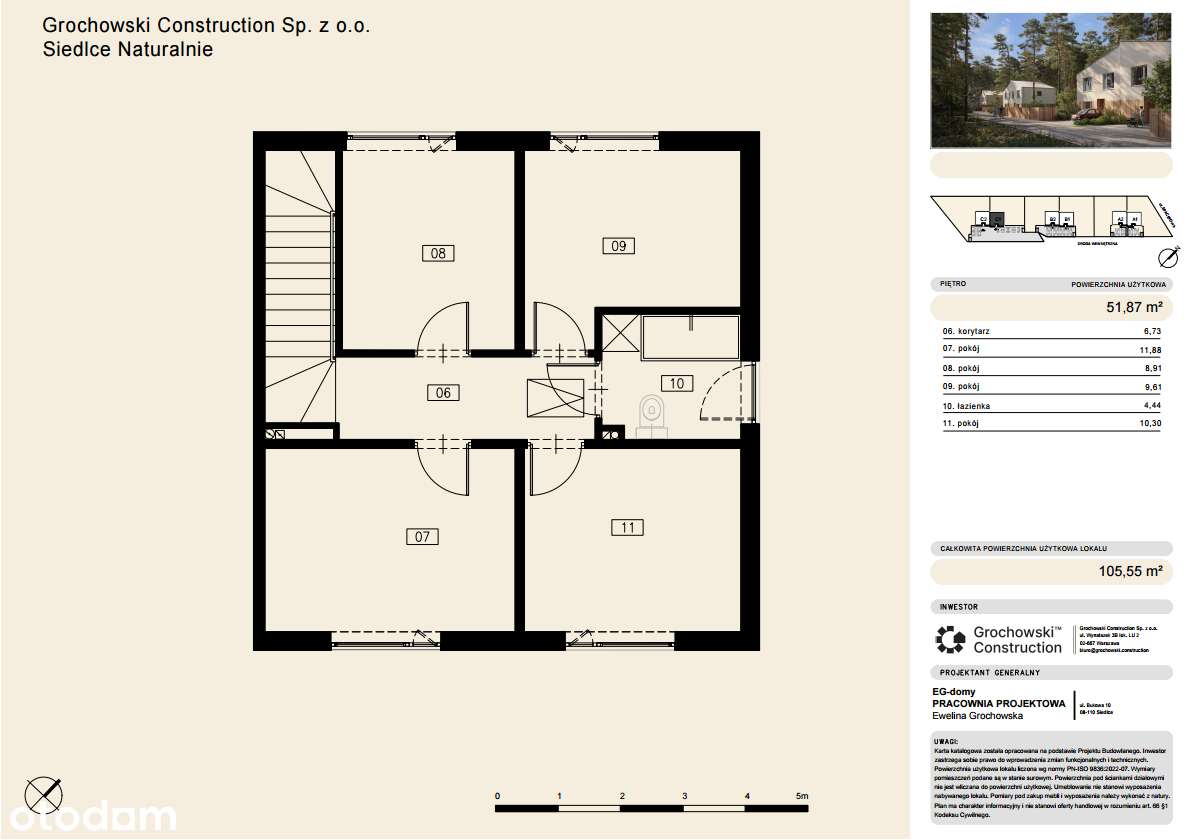 Idealny Dom 105m² 2 pięta 5 pokoi z własną działką w otoczeniu natury-18