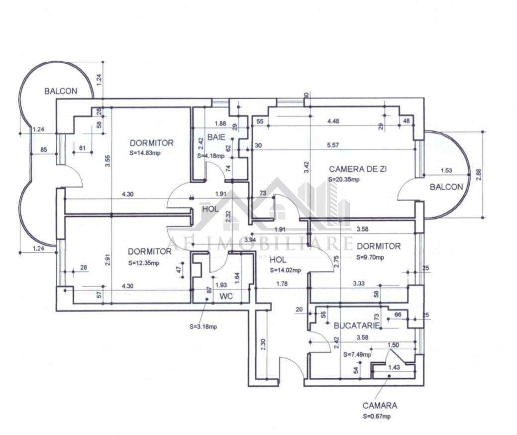 Apartament 4 camere 98mp Nicolina - Rond Vechi - Imagine principală: 2/20