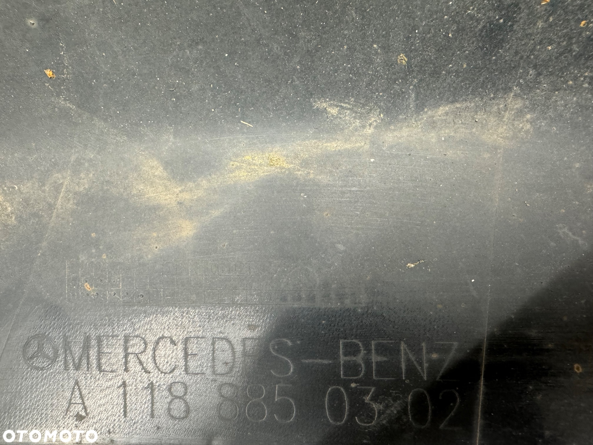 Dyfuzor zderzak tył Mercedes cla 118 AMG - 5