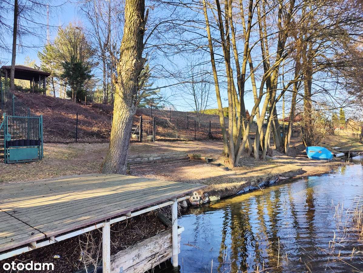 Urokliwa posesja bezpośrednio nad Jeziorem Ślesińskim-1