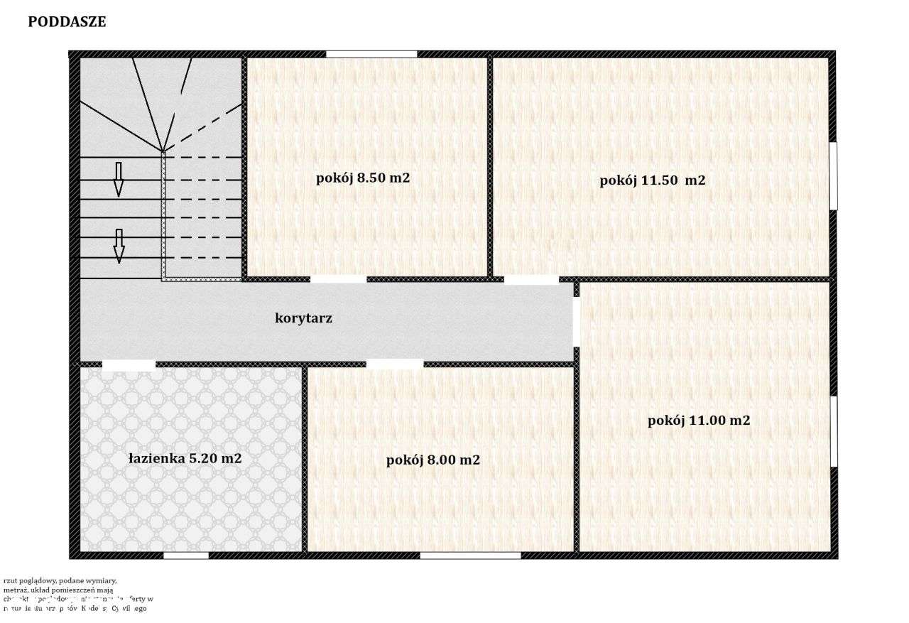 6 pokoi, ogród, miejsca postojowe - Dachowa-4