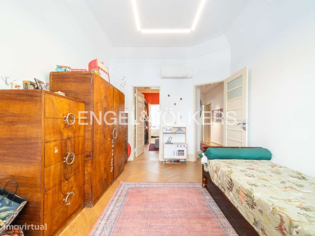 Apartamento T3+1 com Terraço Ajardinado na Avenida da Liberdade-28