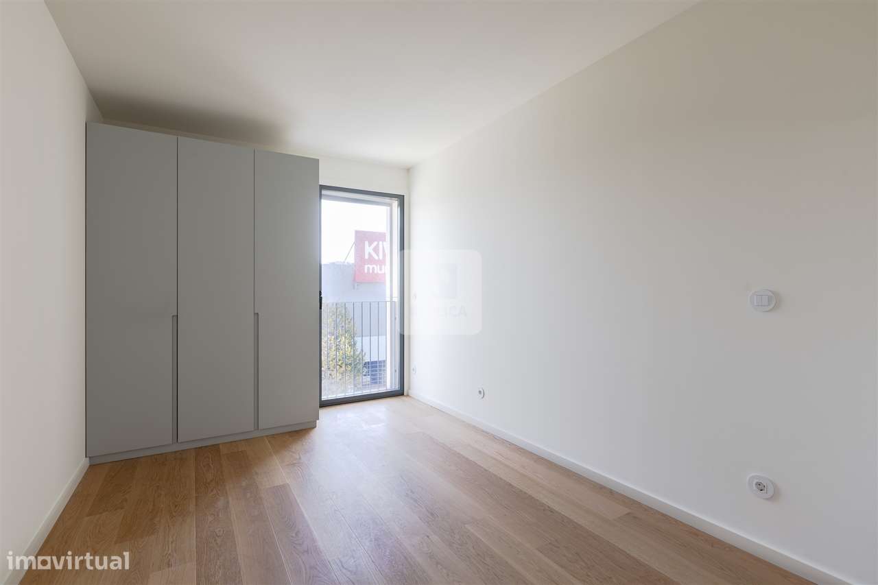 T3 com Varanda Vistas Mar Canidelo | T3 Gaia | Apartamento Le Parc-22