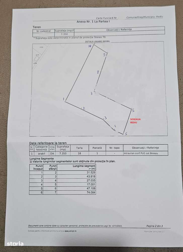 Oportunitate de Investiție – Teren  în Breazu - Imagine principală: 4/4