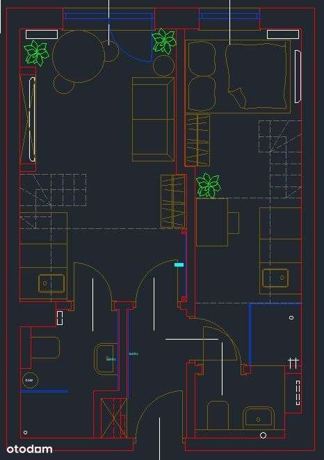 Bezpośrednio -  wysokie 3.5m, możliwy podział na 2, ogródek, garaż... - Pełny obrazek: 5/6