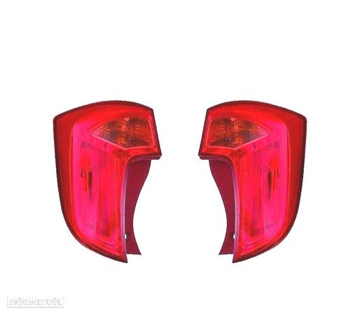 FAROLINS PARA KIA PICANTO 11- VERMELHO - 1