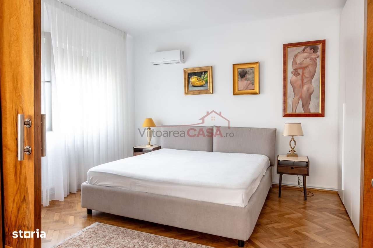 Pta Romana - 4 camere renovat complet - vedere deschisa spre parc-5