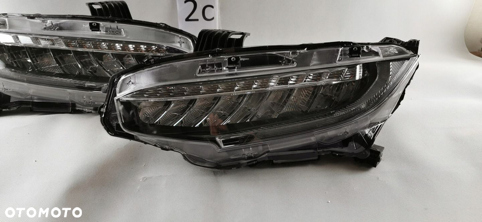 HONDA CIVIC X FULL LED LEWY PRAWY REFLEKTOR LAMPA - 3