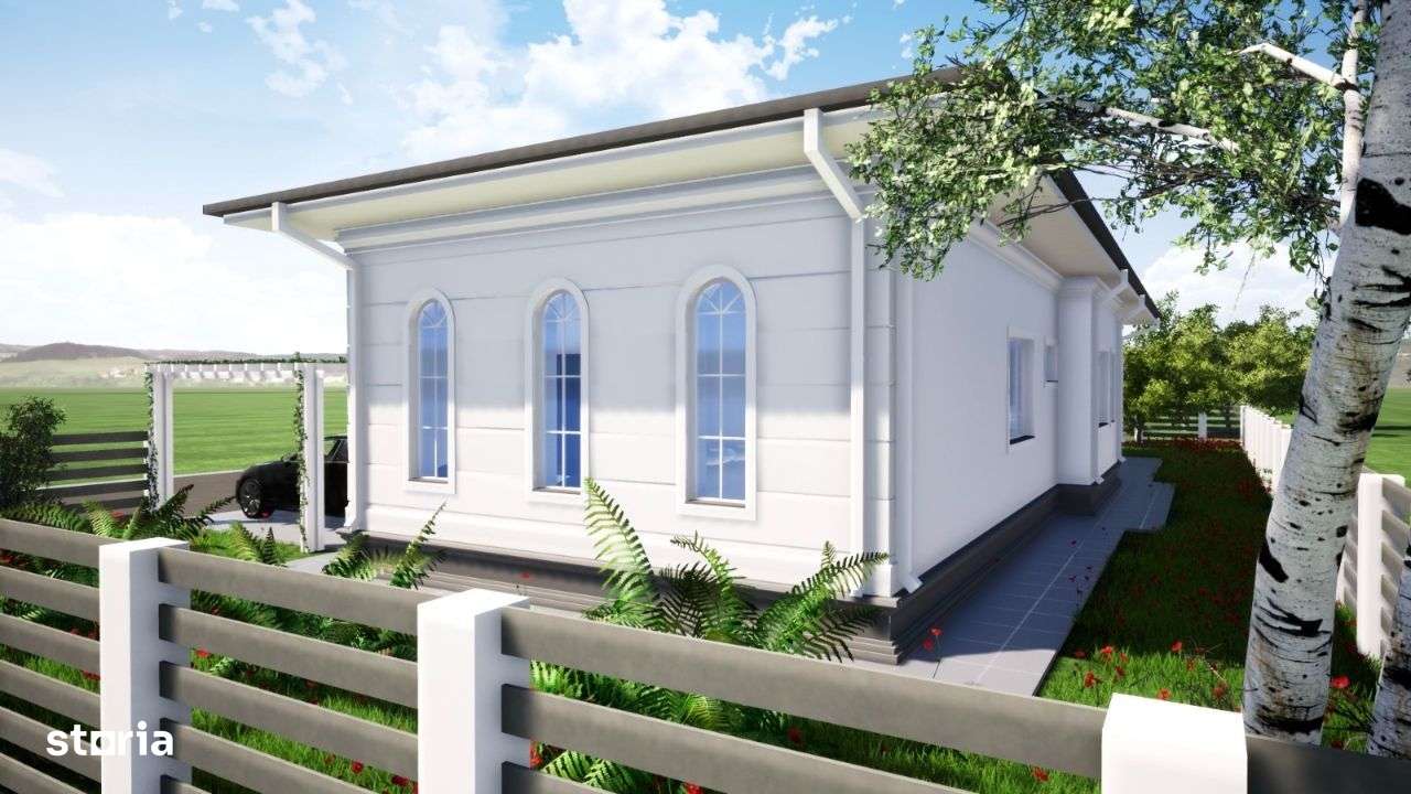 510 mp teren! Incalz. in pard! 2 BAI! Dressing! Casa 4 camere, Breazu - Imagine principală: 5/10