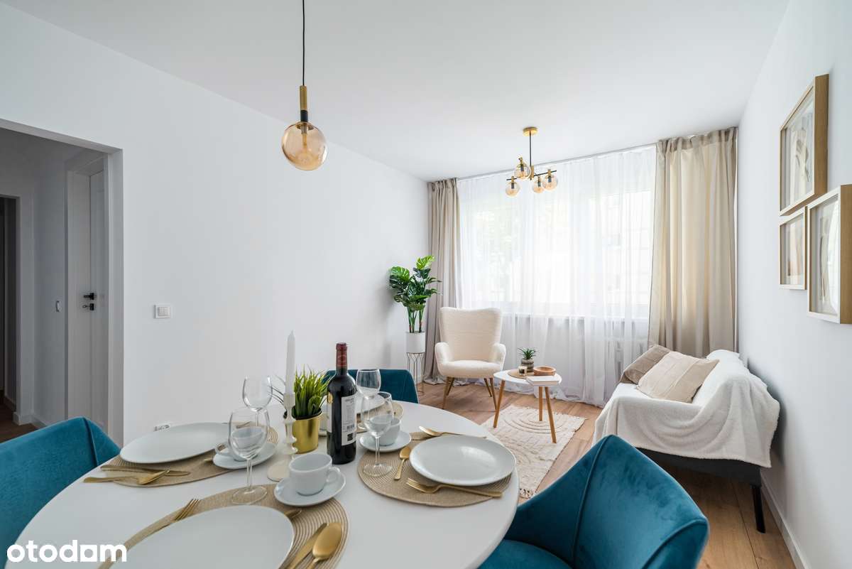 3 pokoje, parter, po remoncie, Wyżyny – ul. Nałkowskiej 5, 47 m2-2