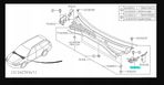 Podszybie plastikowe Subaru Legacy IV 4 bl 03-08 - 4