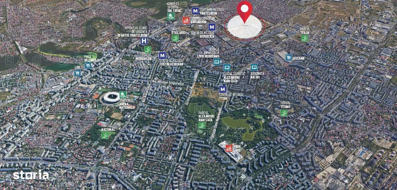 Teren cu autorizatie S+P+9+10R, zona Faur – Hala Laminor, Sector 3-2