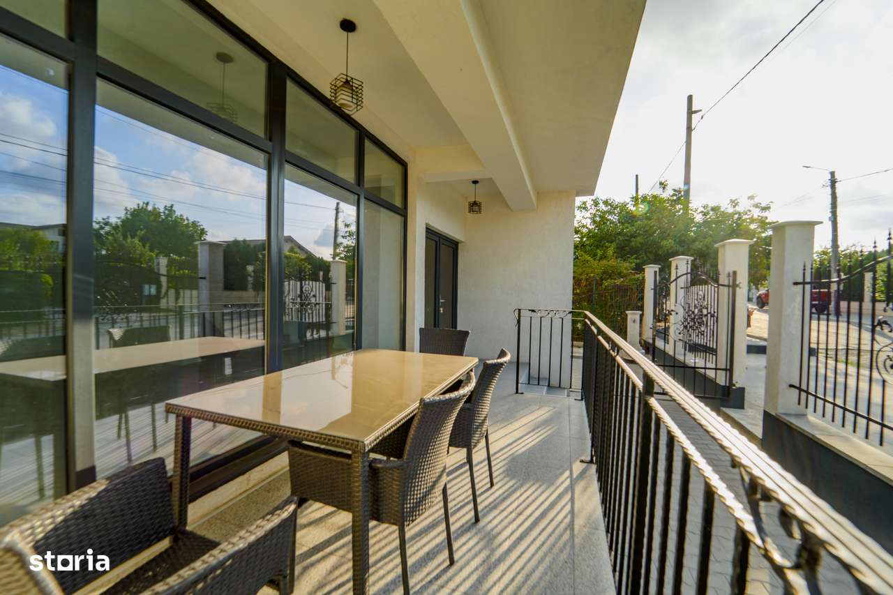 Vilă stil mediteranean Ovidiu poziție excelentă posibil schimb-11