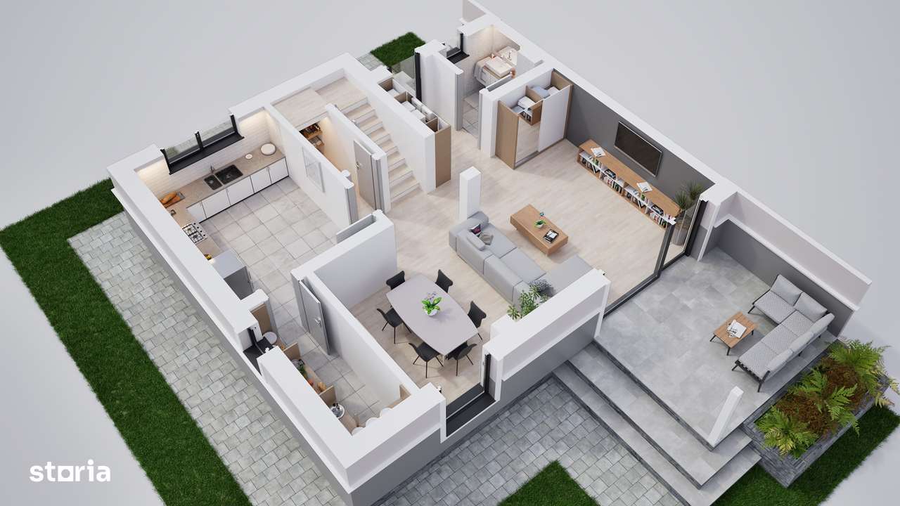 Duplex modern, living spatios – direct de la dezvoltator-5