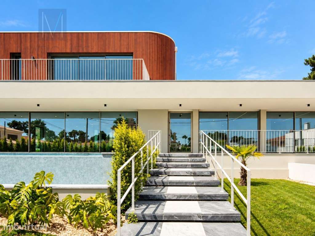 Moradia T5 de Luxo com Piscina Infinita | Verdizela-5
