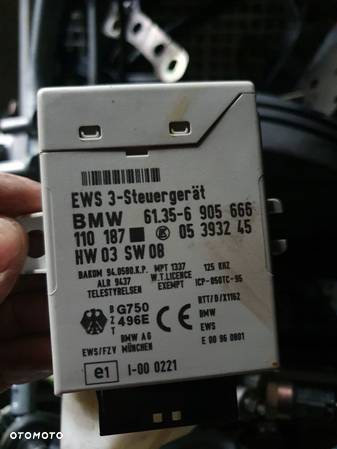 61.35-6905666 MODUŁ EWS BMW E46 COMPACT 1.9 2.0 2003 BENZ SPRAWNY - 1