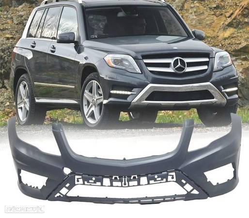 PARA-CHOQUE DIANTEIRO PARA MERCEDES GLK X204 13-17 LOOK AMG - 1