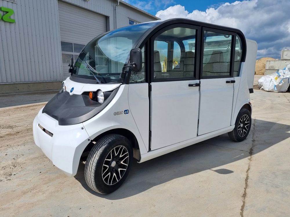 Wózek golfowy, elektryczny polaris gem e4 electric 4x2 vehicle electric white 2016
